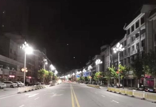 The renovation of Shanghai Huijue intelligent street lights was successfully completed